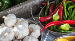 Curry ingredients, food photography for Kirstie's Kitchen