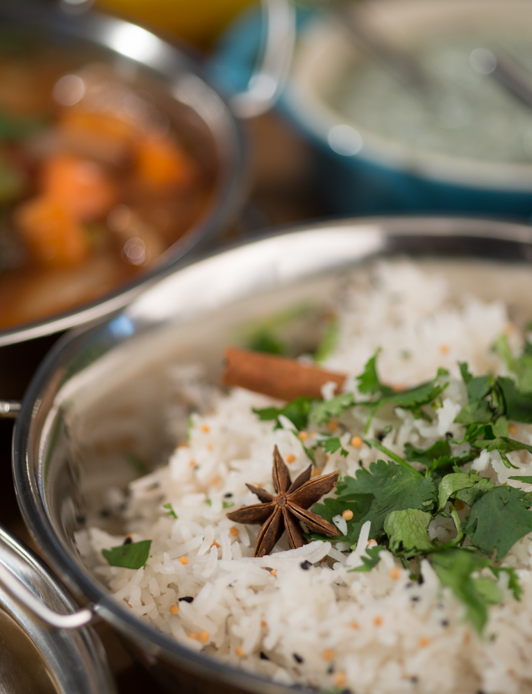 Curry photography for Kirstie's Kitchen