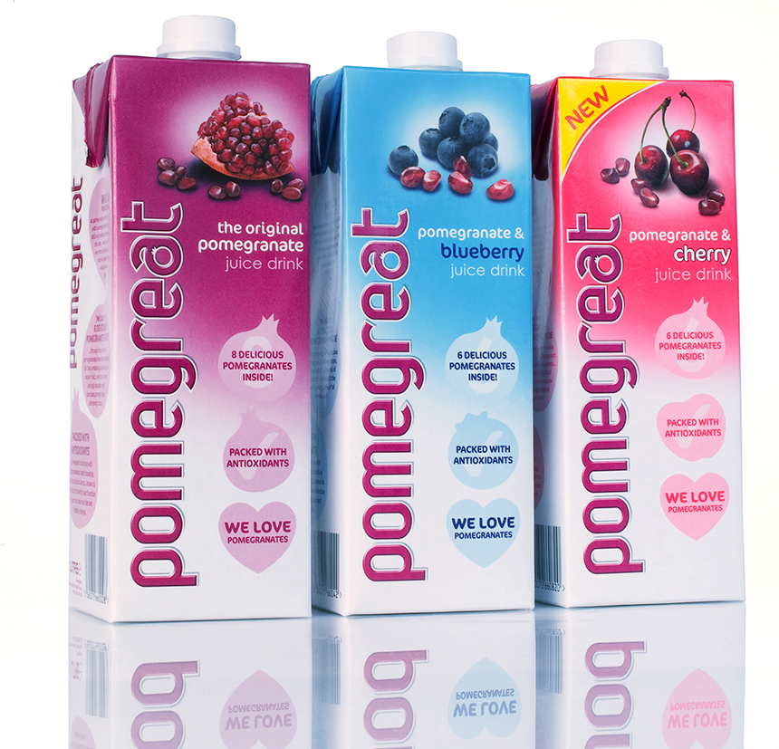 Product shot for Pomegreat