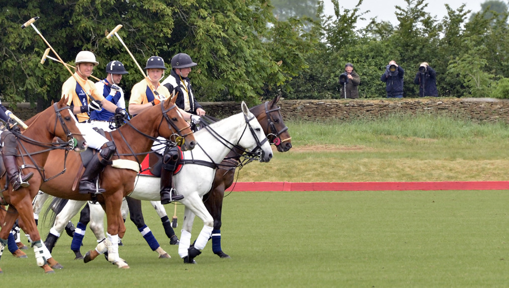 Prince William and Prince Harry and the Paparazzi at Polo