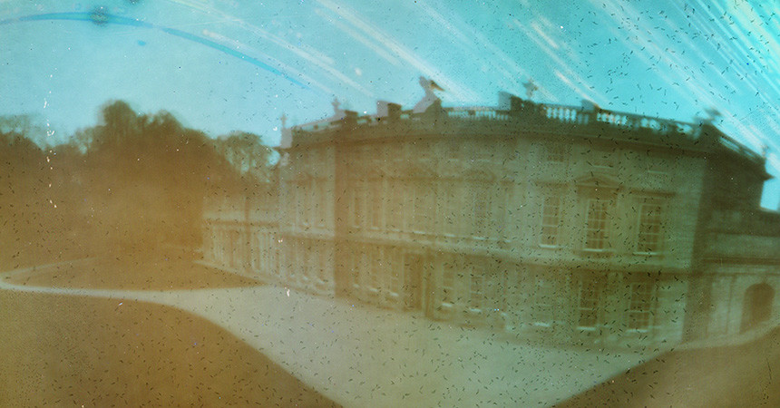 Pinhole image Dyrham Park