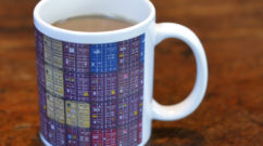 Container ship mug