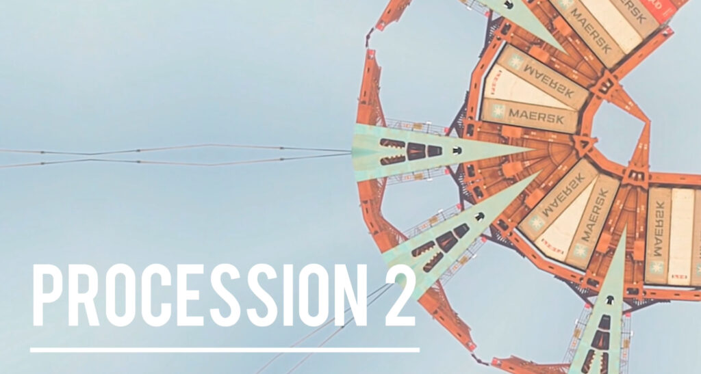 Procession 2 - A short film exploring the scale of global shipping