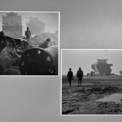 2 Bangladesh ship breaker prints 20cm x 20cm £105