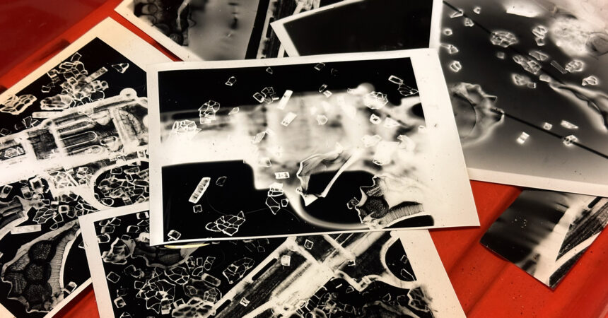 Photograms and luminograms washing