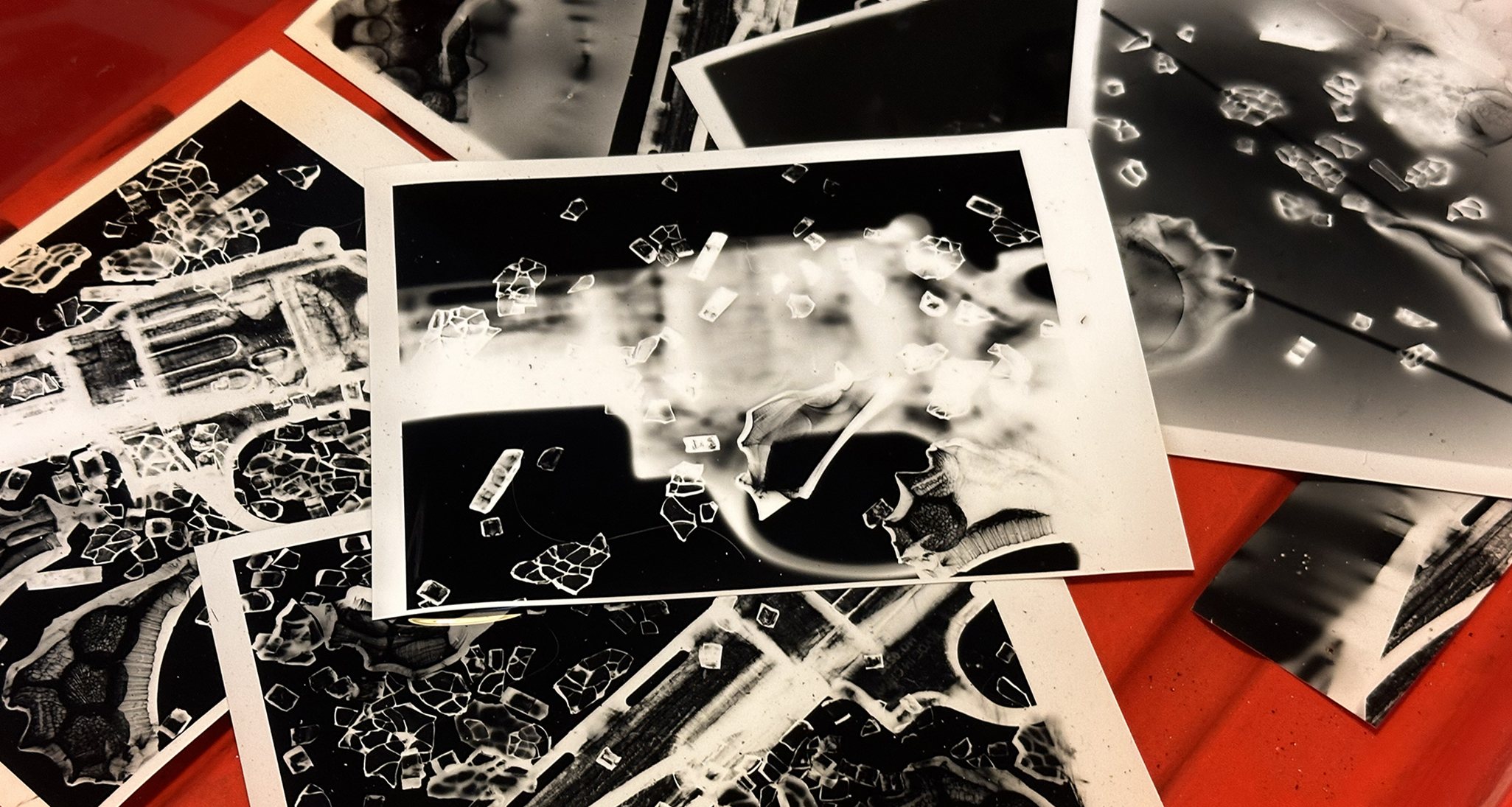 Photograms and luminograms washing