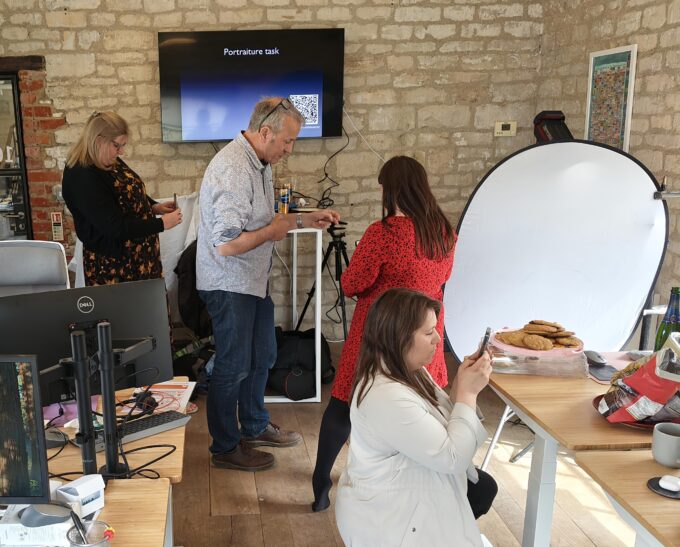 practical activity phone photography workshop 