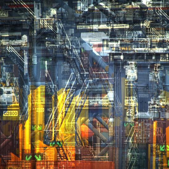 film still taken from video art